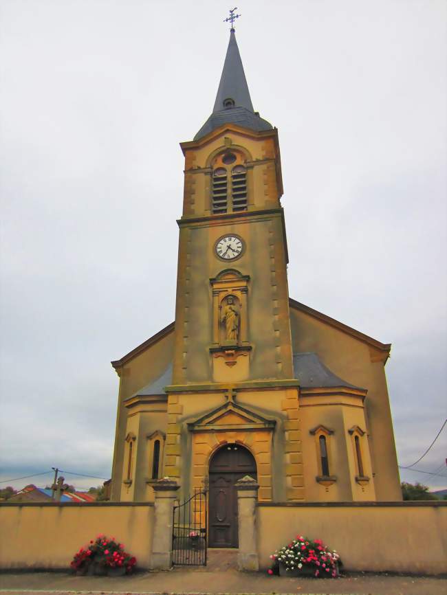 Église Saint-Rémi - Many (57380) - Moselle
