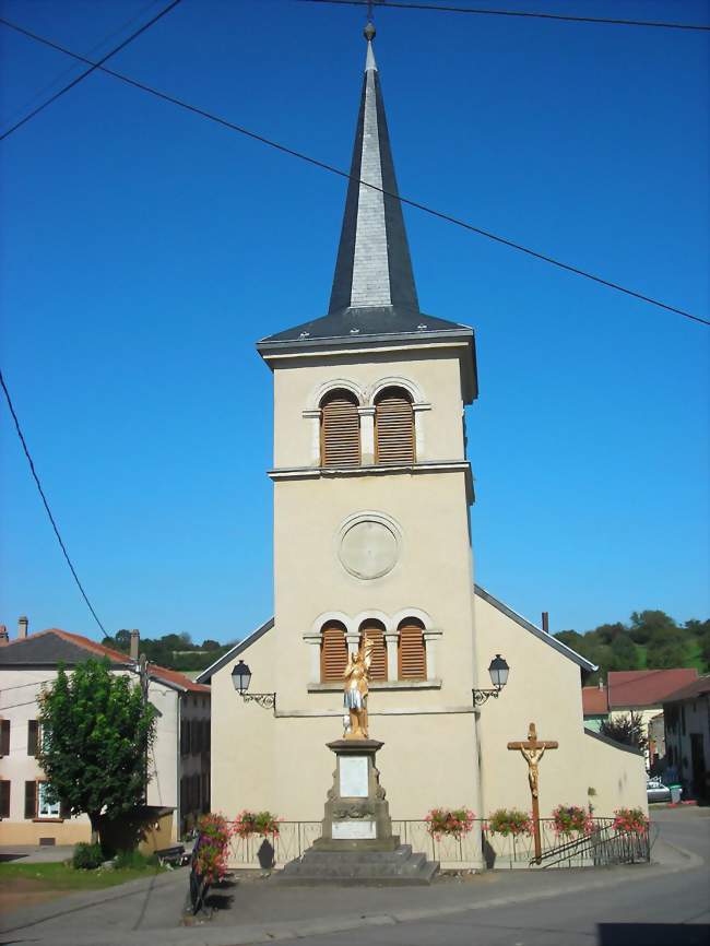 L'église Saint-Hubert d'Obervisse - Obervisse (57220) - Moselle