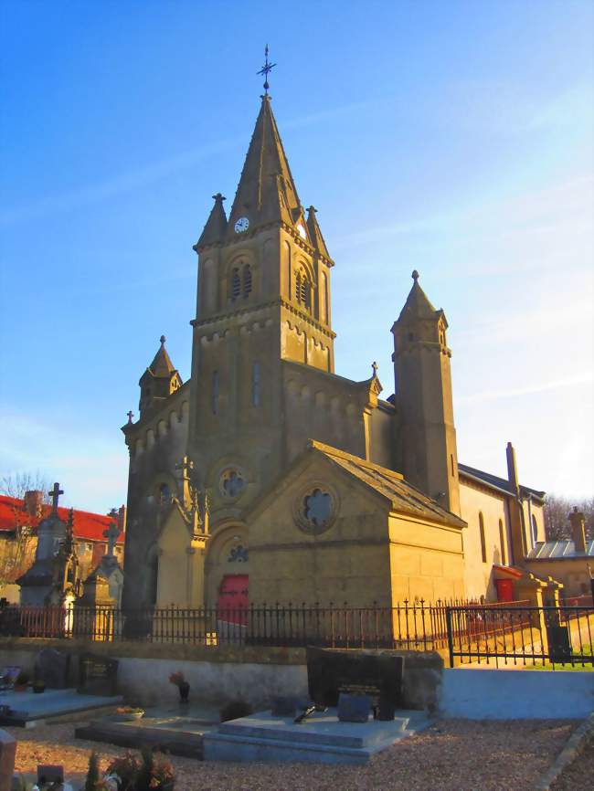 Église du hameau de Saint-Agnan - Ogy (57530) - Moselle