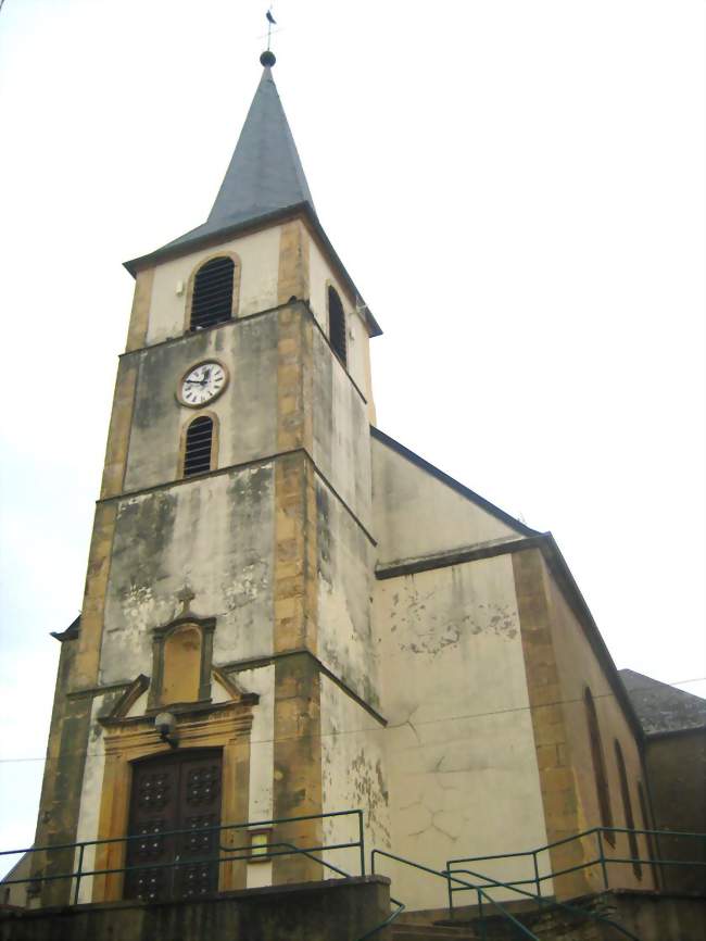 Eglise paroissiale Sainte-Marguerite - Oudrenne (57970) - Moselle