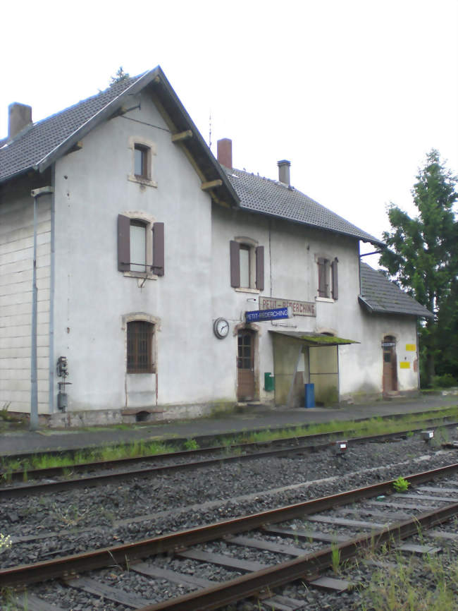 La gare - Petit-Réderching (57410) - Moselle