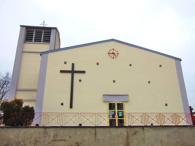 Église Saint-Rémi - Pournoy-la-Chétive (57420) - Moselle