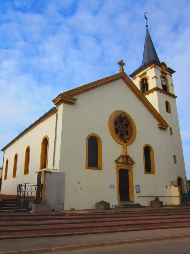 Église Sainte-Barbe - Pournoy-la-Grasse (57420) - Moselle