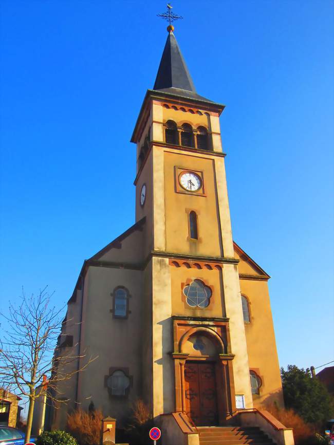 Église Saint-Jean-Baptiste - Rémeling (57480) - Moselle
