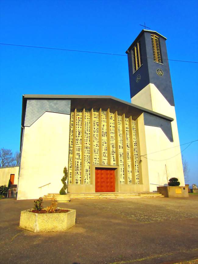 Église Saint-Martin - Rémilly (57580) - Moselle