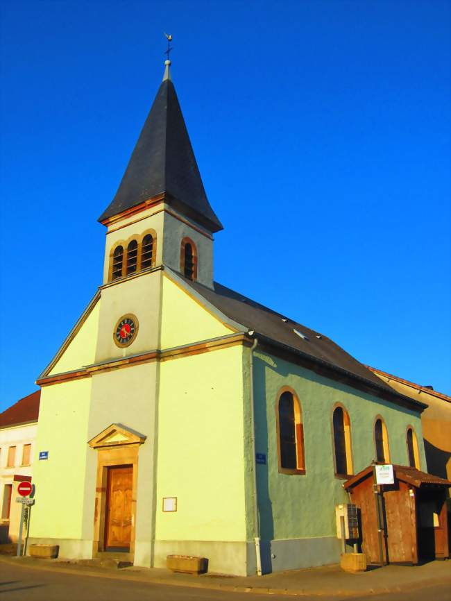 Église Saint-Sébastien - Ritzing (57480) - Moselle