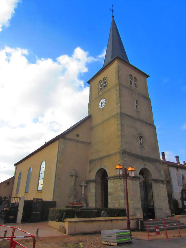 Église Sainte-Barbe - Roupeldange (57220) - Moselle