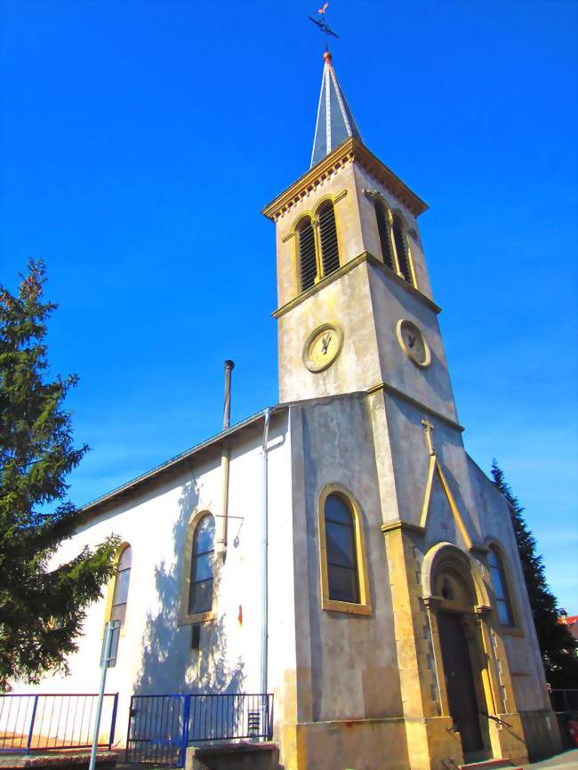 Église Saint-Nicolas - Sanry-lès-Vigy (57640) - Moselle