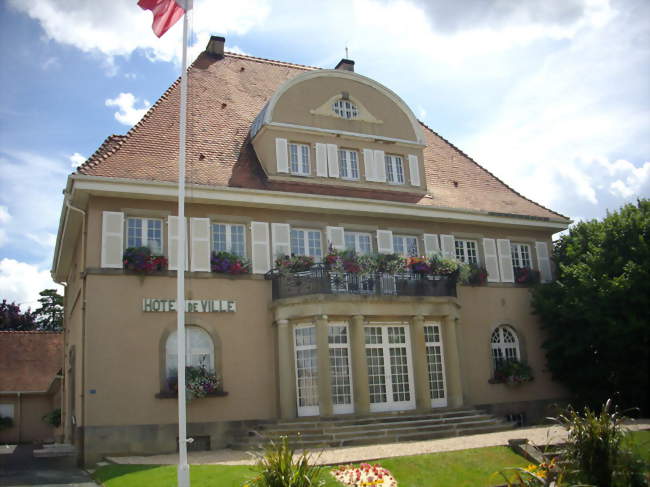 L'hôtel de ville - Sarrebourg (57400) - Moselle