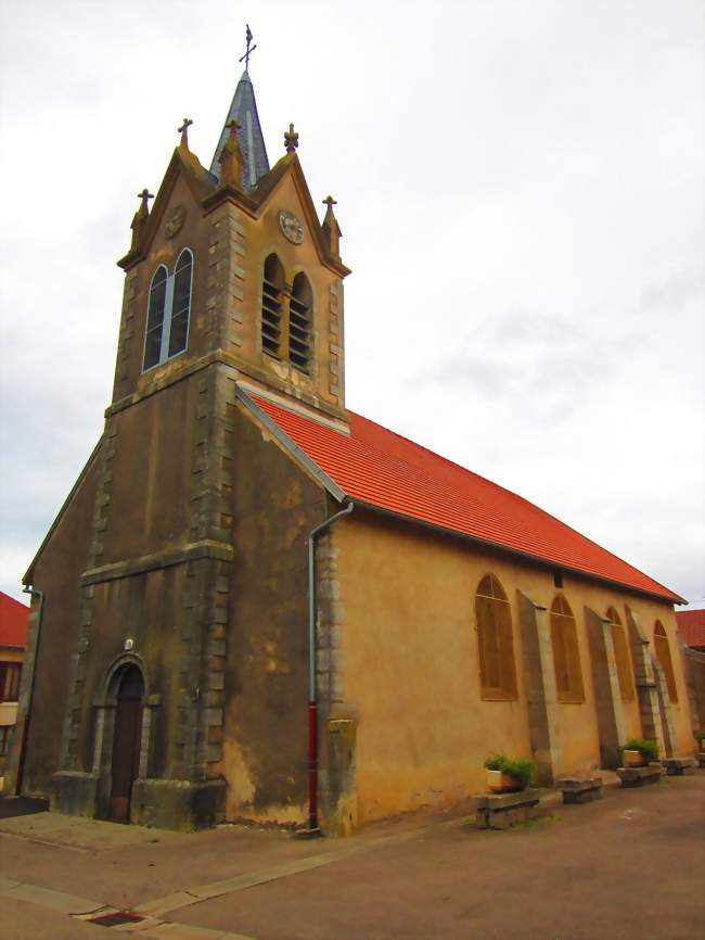 Église Saint-Aubin - Thimonville (57580) - Moselle