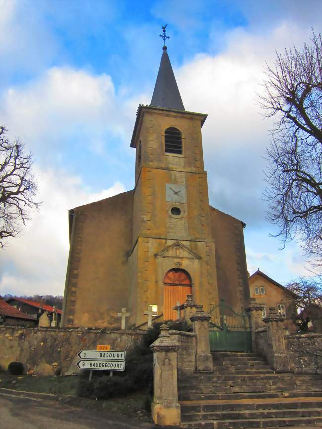 Église Saint-Médard - Tincry (57590) - Moselle