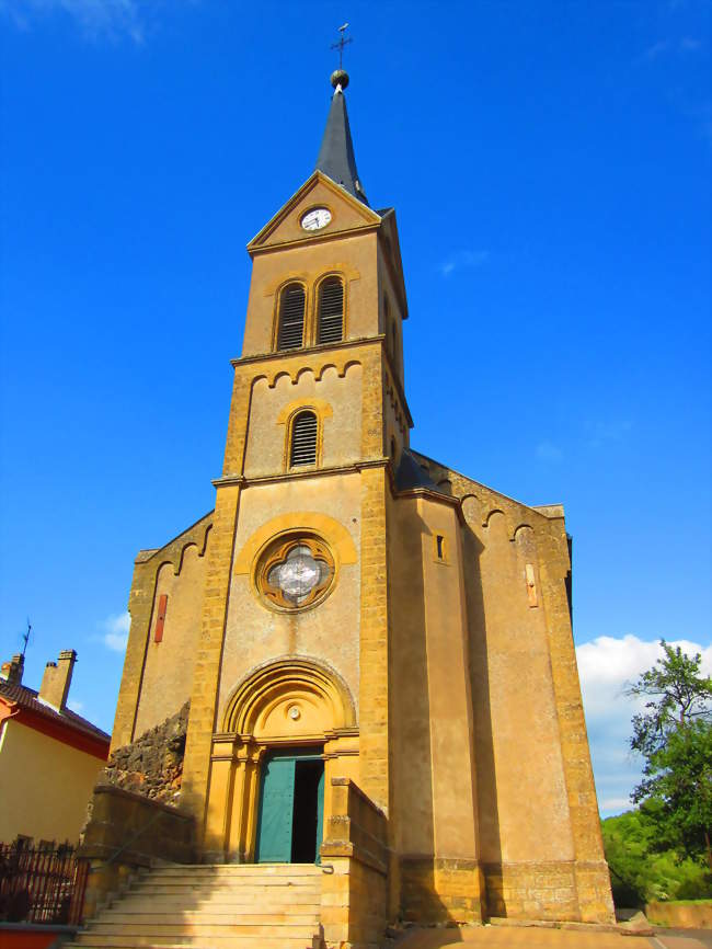 Église Sainte-Apolline à Veckring - Veckring (57920) - Moselle
