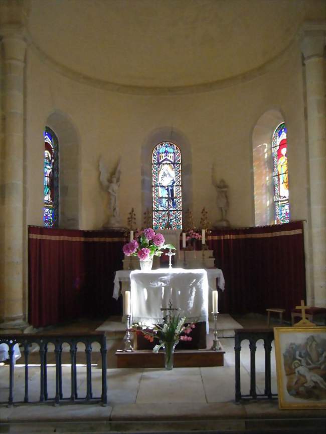 Intérieur de l'église de Champlin - Champlin (58700) - Nièvre
