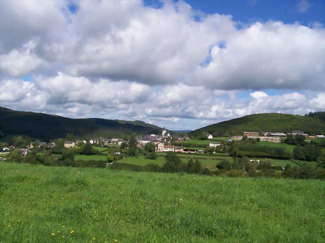 Vue générale du village de Corancy - Corancy (58120) - Nièvre