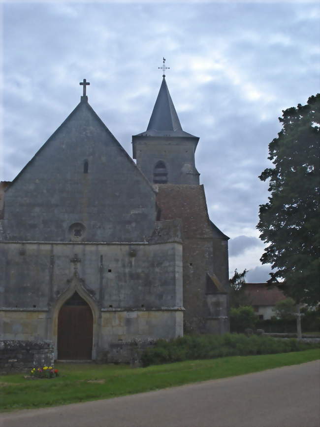 L'église gothique Saint-Martin - Cuncy-lès-Varzy (58210) - Nièvre