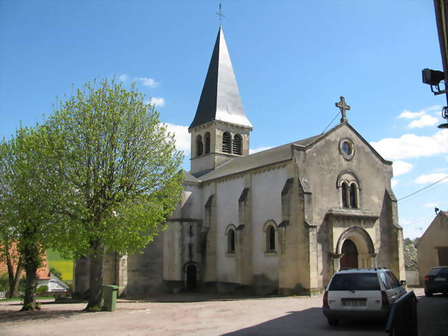 L'église Saint-Aignan - Luthenay-Uxeloup (58240) - Nièvre