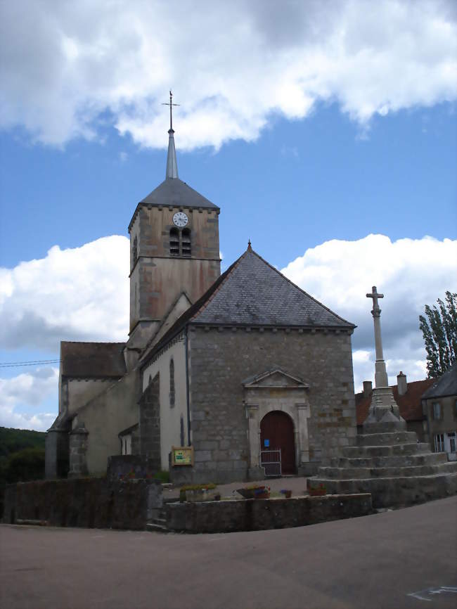 L'église de Marigny-l'Église - Marigny-l'Église (58140 (anciennement 58620)) - Nièvre