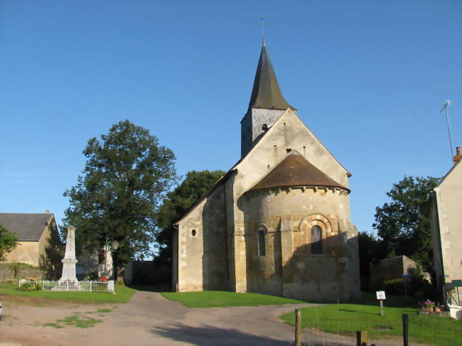 L'église saint-Louis de Montigny-aux-Amognes - Montigny-aux-Amognes (58130) - Nièvre