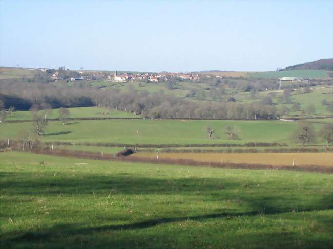 Vignol, vu de Vaux - Vignol (58190) - Nièvre