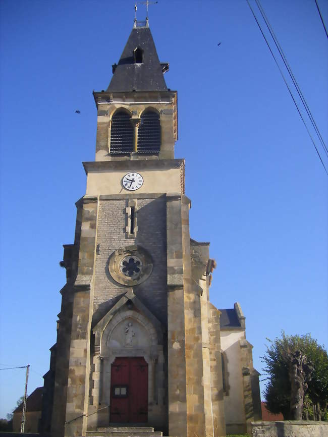L'église de Ville-Langy - Ville-Langy (58270 (anciennement 58480)) - Nièvre