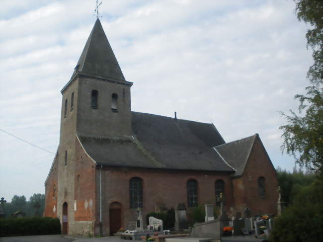 L'église Saint-Laurent - Aix (59310) - Nord