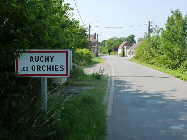 Une des entrées de la commune - Auchy-lez-Orchies (59310) - Nord