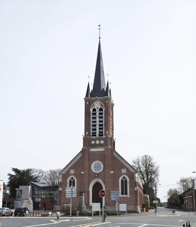 L'église d'Avelin - Avelin (59710) - Nord