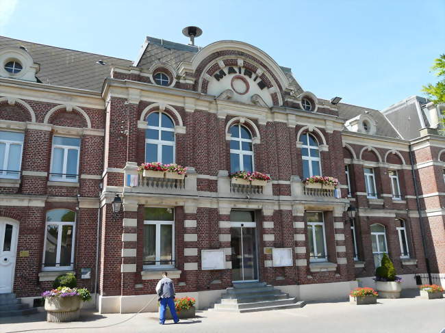 La mairie - Avesnes-les-Aubert (59129) - Nord