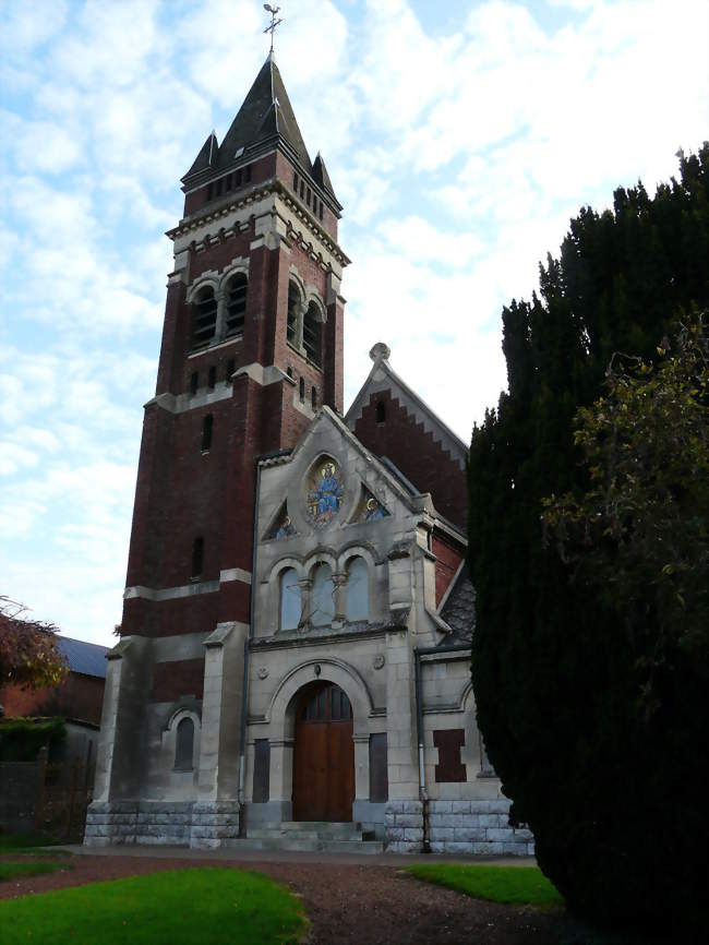L'église - Bantouzelle (59266) - Nord