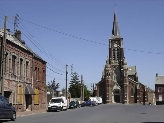 Église de Beauvois-en-Cambrésis - Beauvois-en-Cambrésis (59157) - Nord