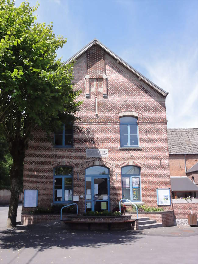 La mairie de bellignies - Bellignies (59570) - Nord