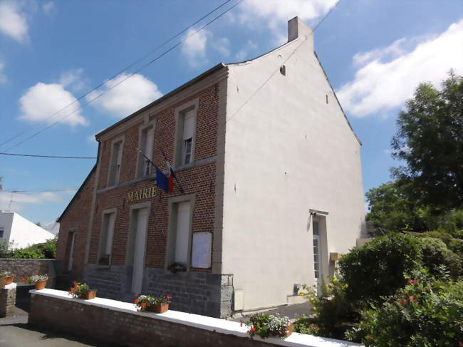 La mairie de Bersillies - Bersillies (59600) - Nord