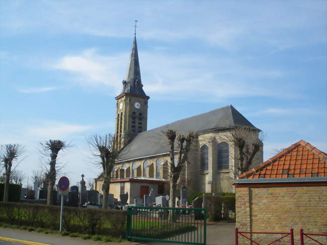 L'église Saint-Géry - Bierne (59380) - Nord