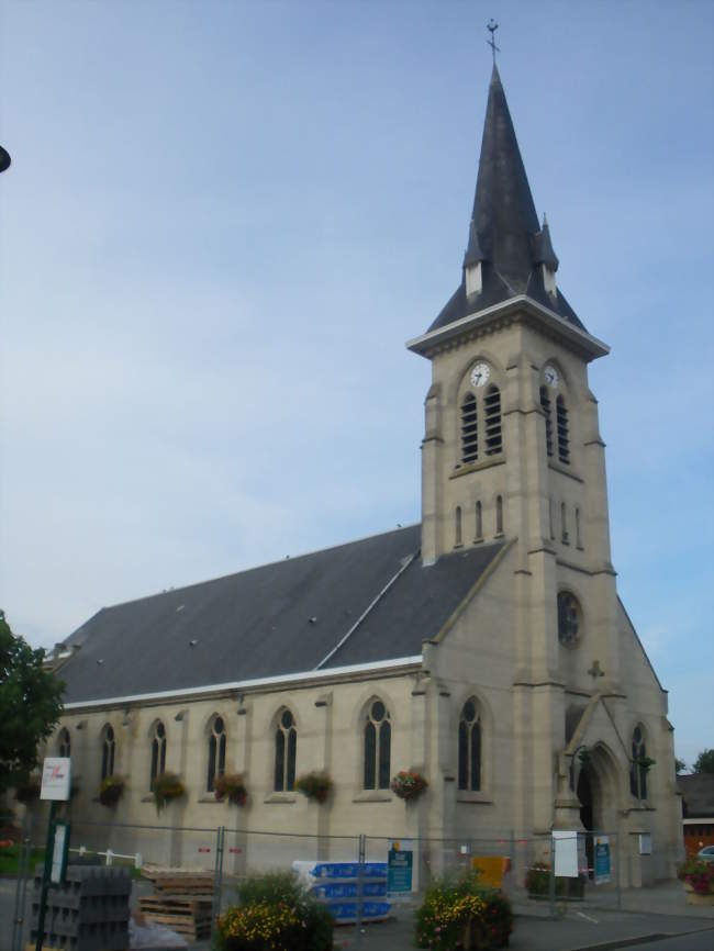 L'église Notre-Dame des sept douleurs - Bois-Grenier (59280) - Nord