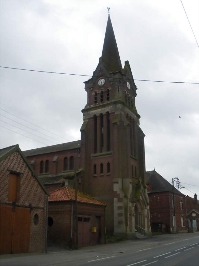 L'église Saint-Ouen - Boursies (59400) - Nord