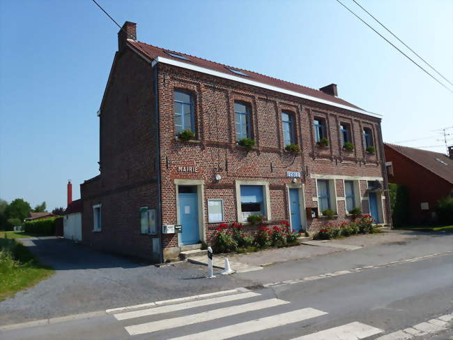 Mairie-école - Bousignies (59178) - Nord