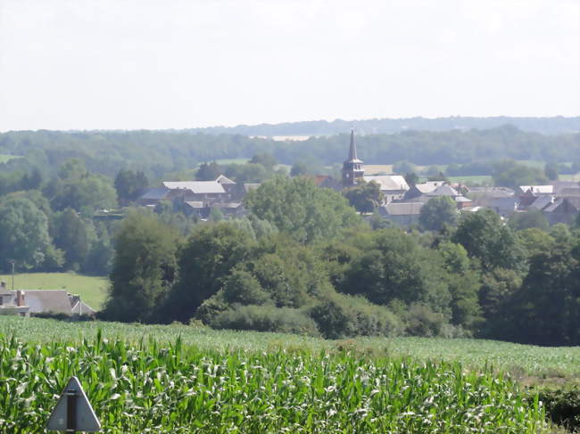 Vue du village - Bousignies-sur-Roc (59149) - Nord