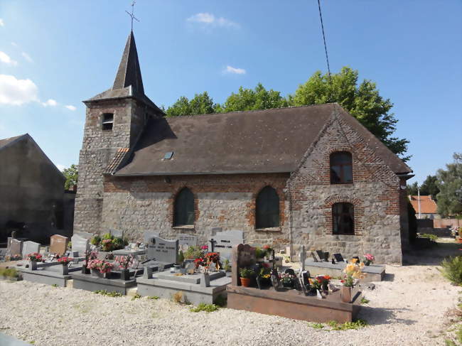 L'église Saint-Humbert - Capelle (59213) - Nord