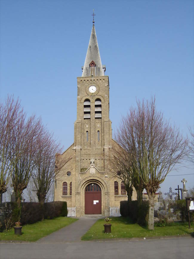 Église Saint-Wandrille - Drincham (59630) - Nord