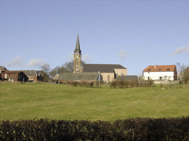 Centre du village - Le Favril (59550) - Nord