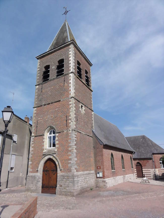 Frasnoy, église Saint-Clément - Frasnoy (59530) - Nord
