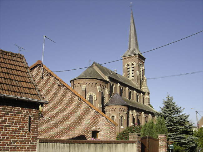 Église Saint-Jean-Baptiste de Ghissignies - Ghissignies (59530) - Nord