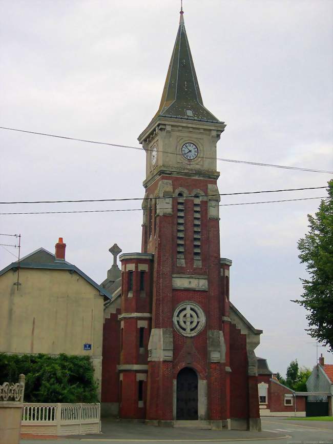 L'église de Gonnelieu - Gonnelieu (59231) - Nord