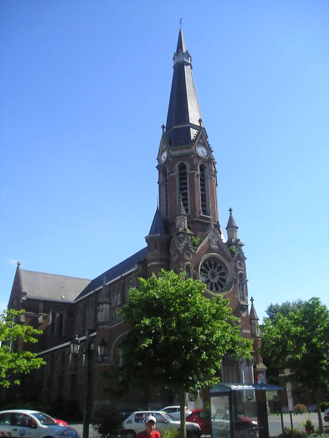 L'église de La Gorgue - La Gorgue (59253) - Nord