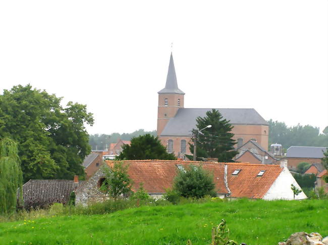 Vue du village - Gussignies (59570) - Nord