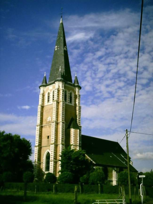 Église Saint-Vaast à Hallennes-lez-Haubourdin - Hallennes-lez-Haubourdin (59320) - Nord