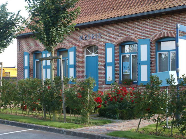 La mairie (septembre 2011) - Hardifort (59670) - Nord