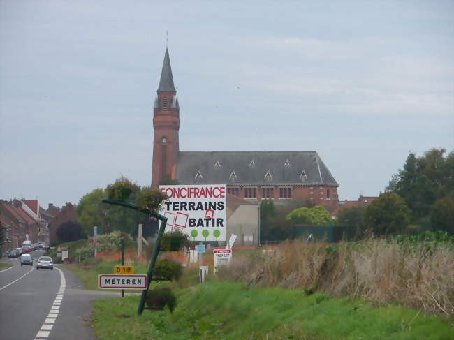 Entrée de la commune - Méteren (59270) - Nord