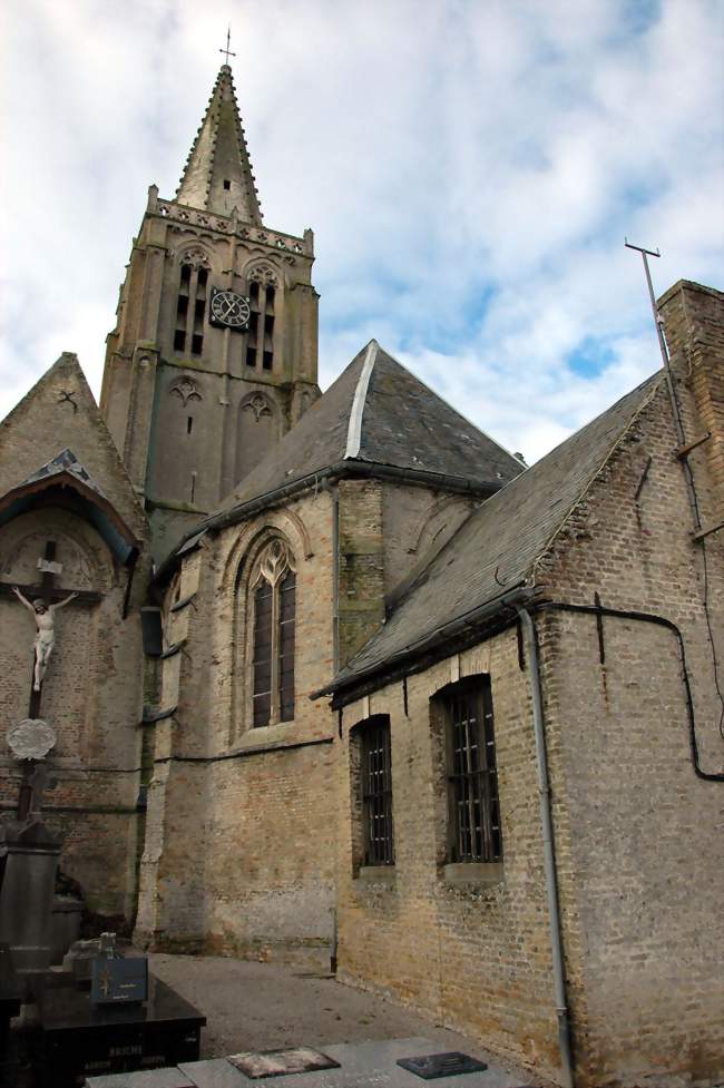 Eglise St Omer de Millam (février 2009) - Millam (59143) - Nord