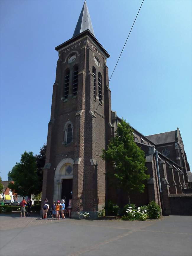 Vue de Moncheaux - Moncheaux (59283) - Nord